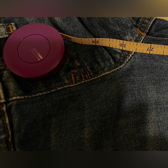 Madewell Maternity side panel slim boyjean sz 26 - Picture 5 of 7